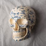 Vanitas-Schedel-Delfts-Blauw-Alexandra-Verwoolde